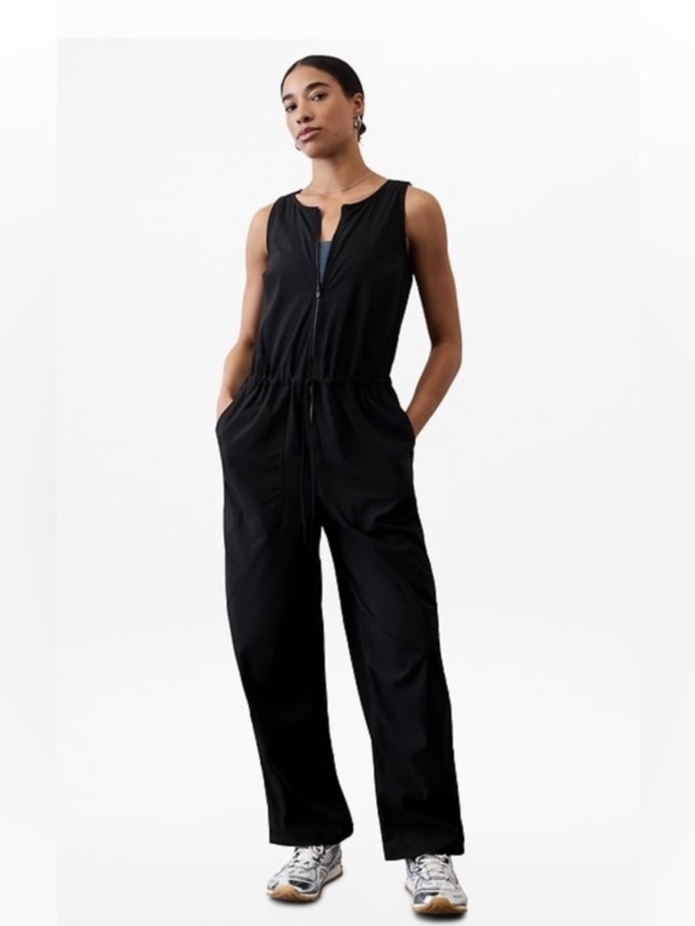 NWT Athleta Flex Jumpsuit | Black | Size Medium